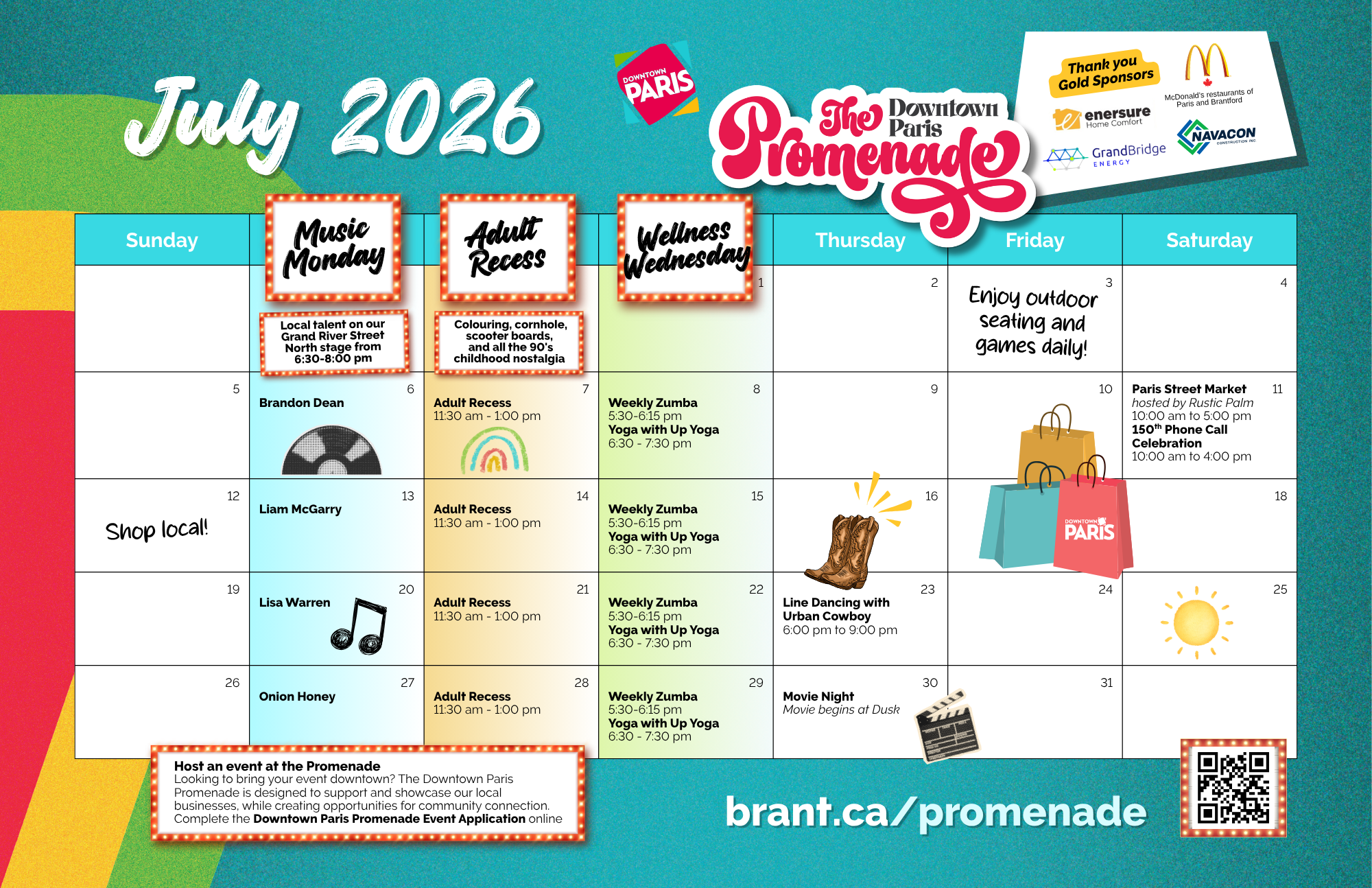 July Calendar